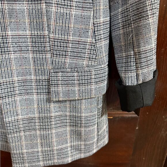 H&M Black and White Checkered Blazer - Picture 4 of 5